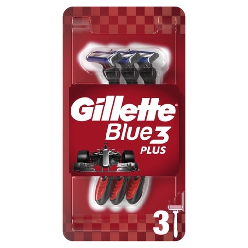 Product Gillette Blue 3 Plus Red1/χρ. Razors 6-pack base image