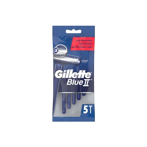 Product Gillette blue II fixed ξυραφάκια 2 Λεπίδων μιας χρήσης 5τμχ base image