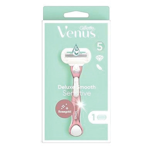 Product Gillette Venus Deluxe Smooth Sensitive Rose Ξυριστική Μηχανή + Ανταλλακτικό base image