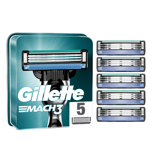 Product Gillette Ανταλλακτικά 5τμχ Ξυραφάκια Αντρικά Mach 3 base image