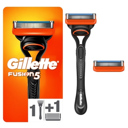 Product Gilette Fusion5 Ξυριστική Μηχανή & 2 Aνταλλακτικά base image