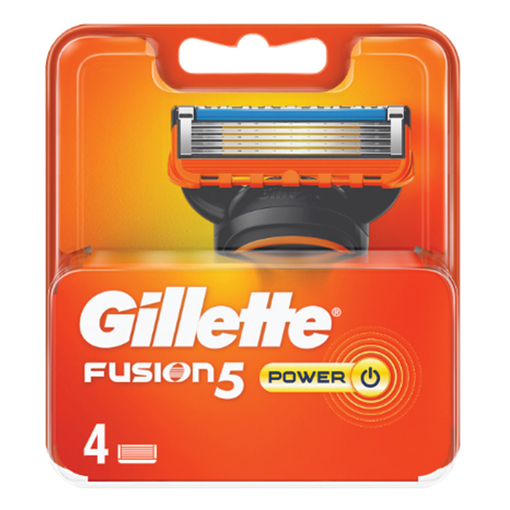 Product Gillette Ανταλλακτικά 4τμχ Ξυραφάκια Αντρικά Fusion 5 Power base image