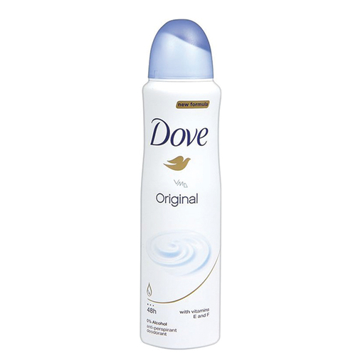 Product Dove Original deodorant Spray 150ml base image