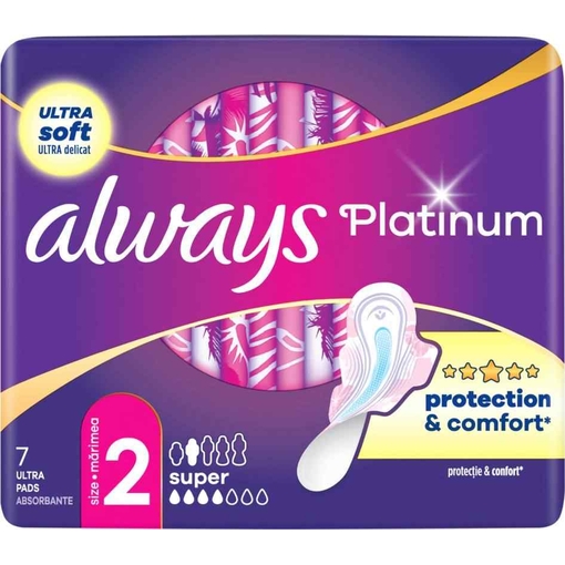 Product Always Always Ultra Platinum Long Plus 7τμχ - Size 2 base image