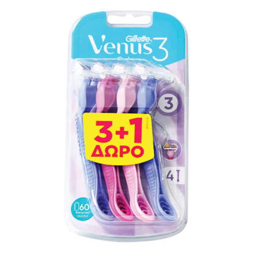 Product Gillette Venus 3 Colors 3&1  base image