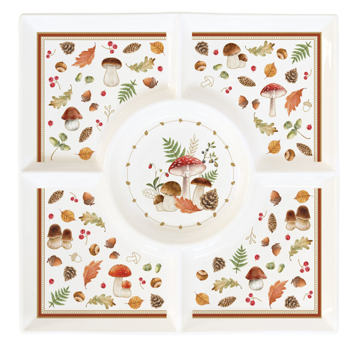 Product Easy Life Nuova R2S Autumn Breeze Τετράγωνη Ορντεβριέρα 25x25 εκ. base image