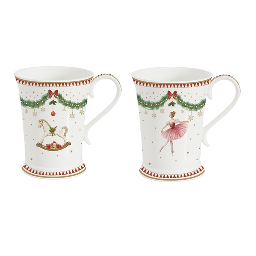 Product Easy Life Magie De Noel Σετ Κουπών Πορσελάνης 2τμχ 300ml base image