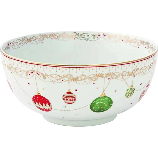 Product Easy Life Christmas Eve Porcelain Bowl for Desserts & Salads Christmas Diameter 23cm base image