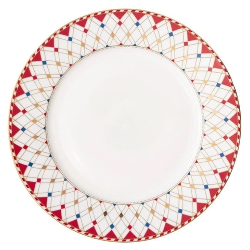 Product Easy Life Christmas Wonderland Πορσελάνινο Πιάτο Φαγητού 26.5cm Πολύχρωμο base image