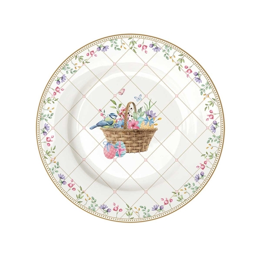 Product Easy Life Spring Bloom Πιάτο Φρούτου Πορσελάνης 19εκ base image