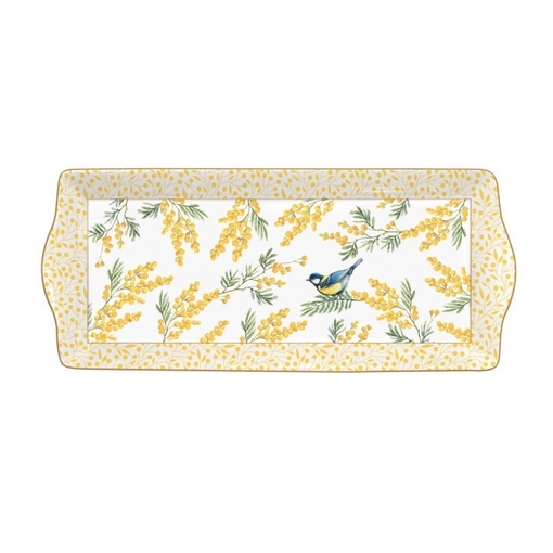 Product Easy Life Mimosa Ορθογώνια Πιατέλα Πορσελάνης 35cm base image