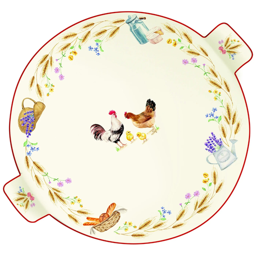 Product Easy Life Country Life Πιατέλα Τυριών από Πορσελάνη 30cm base image