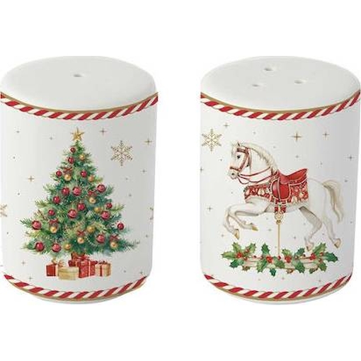 Product Easy Life Christmas Tale Σετ Αλατοπίπερο Πορσελάνη base image