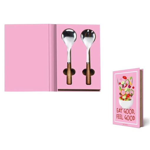 Product Easy Life Gift Novels Σετ Σαλάτας Ανοξείδωτο Σε Συσκευασία Δώρου base image