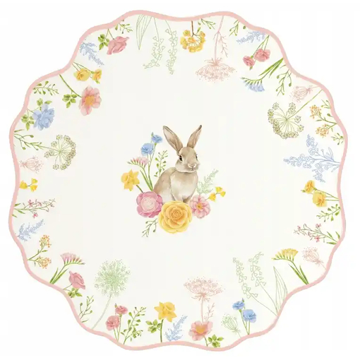 Product Easy Life Très Jolie 21cm White-Multicolored Porcelain Fruit Plate base image