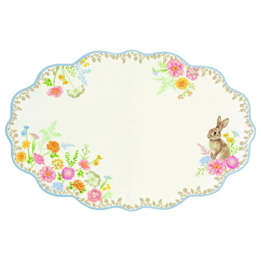 Product Easy Life Très Jolie Easter Porcelain Platter 32x21cm Multicolored base image