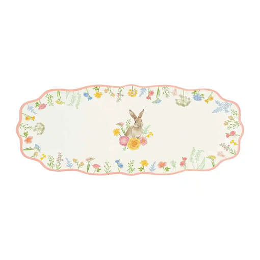 Product Easy Life Très Jolie Rectangular Porcelain Platter 37x15cm Multicolored base image