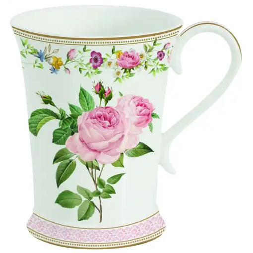 Product Easy Life Κούπα Πορσελάνης Chant des Roses 11x8x10cm 300ml Ροζ base image