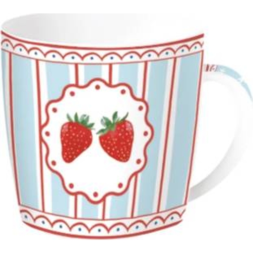 Product Κούπα Πορσελάνης Fruit Mania Strawberry 350ml Πολύχρωμη base image
