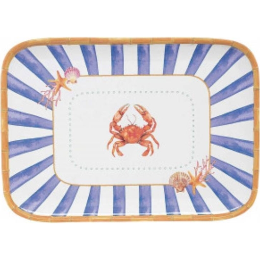 Product R2S Melamine Plate Saint Tropez 45x32cm 0lt Multicolor base image