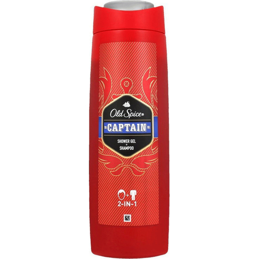 Product Old Spice Captain Shower Gel & Shampoo 2-σε-1 400ml base image