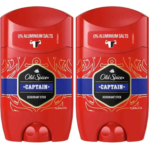 Product Old Spice Captain Deodorant Stick Deodorant 2x50ml base image