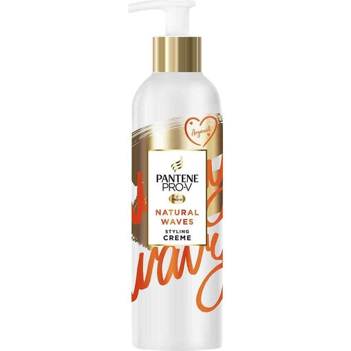 Product Pantene Pro-V Natural Waves Κρέμα Styling & Προστασίας από τη Θερμότητα 235ml base image