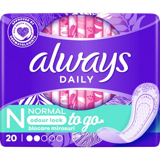 Product Always Dailies Daily Protect Long Σερβιετάκια 20τμχ base image