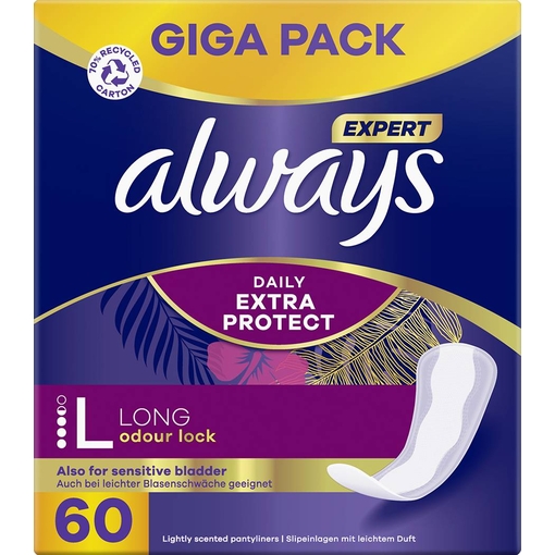 Product Always Extra Protect Long Σερβιέτες Μεγάλου Μήκους 60τμχ base image