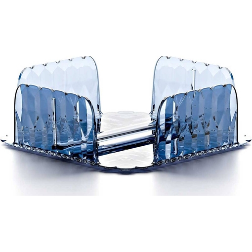 Product Guzzini Napkin Holder Horizontal Bio-Based Vanity 20x20x7.3cm - Blue base image