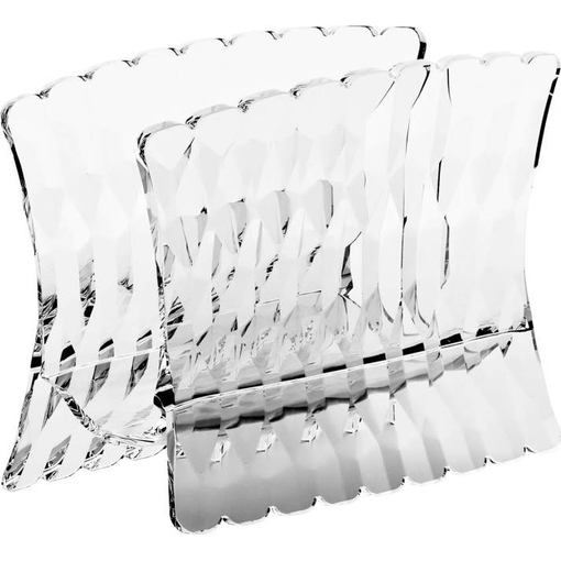 Product Guzzini Napkin Holder Acrylic Vanity 15x7.6x11cm Clear base image