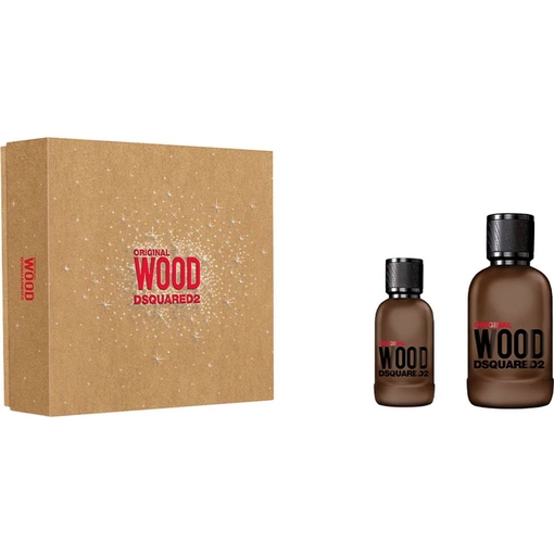 Product Dsquared2 Wood Original Ανδρικό Αρωματικό Σετ: Eau de Parfum 100ml + Eau de Parfum 30ml base image