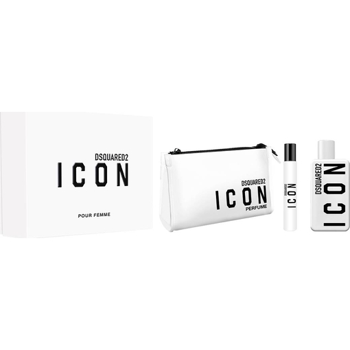 Product Dsquared2 Icon Pour Femme Γυναικείο Αρωματικό Σετ: Eau de Parfum 50ml + Travel Size 10ml base image