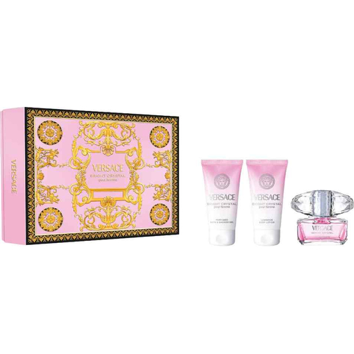 Product Versace Bright Crystal Women’s Fragrance Set: Eau de Toilette 50ml & Shower Gel 50ml & Body Lotion 50ml base image