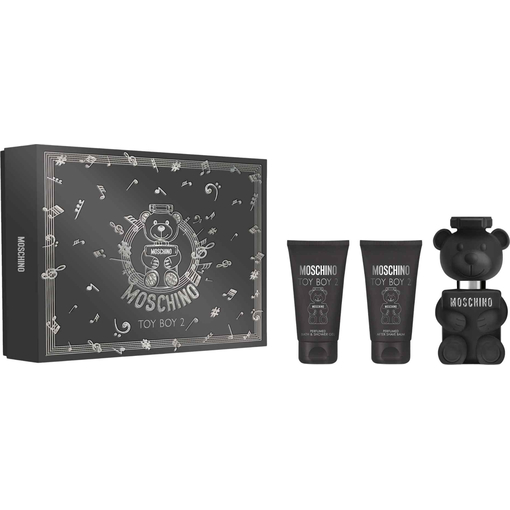 Product Moschino Toy Boy 2 Ανδρικό Αρωματικό Σετ: Eau De Parfum 50ml & Bath & Shower Gel 50ml & After Shave Balm 50ml base image