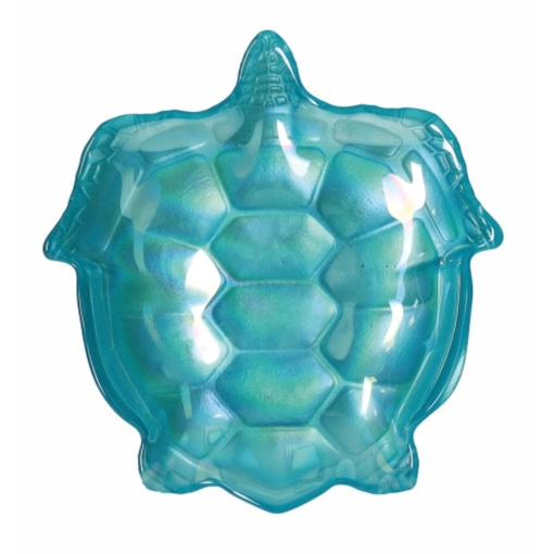 Product Brandani Δίσκος «Χελώνα» από Γυαλί Τιρκουάζ 15cm base image