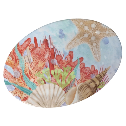 Product Brandani Oceano Οβάλ Δίσκος Σερβιρίσματος από Μελαμίνη 35x25x2cm base image