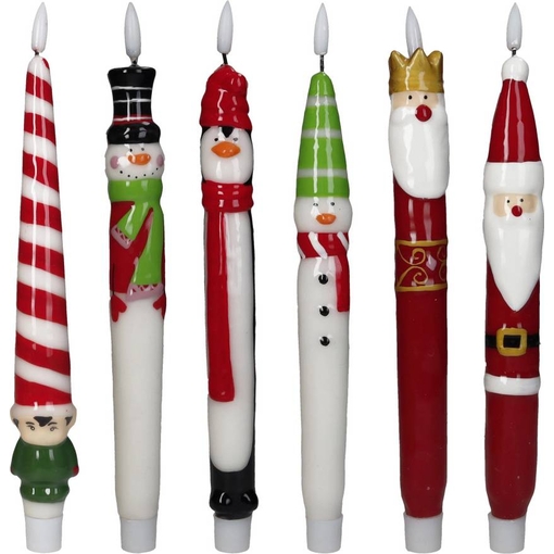 Product Christmas LED Candle Κερί LED 29cm base image