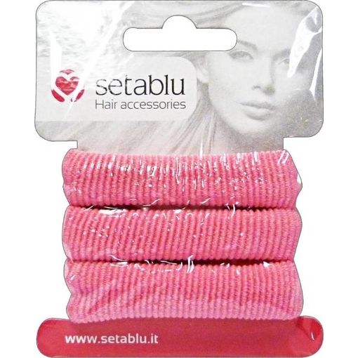 Product Setablu Λαστιχάκια Μαλλιών Ροζ 3τμχ base image