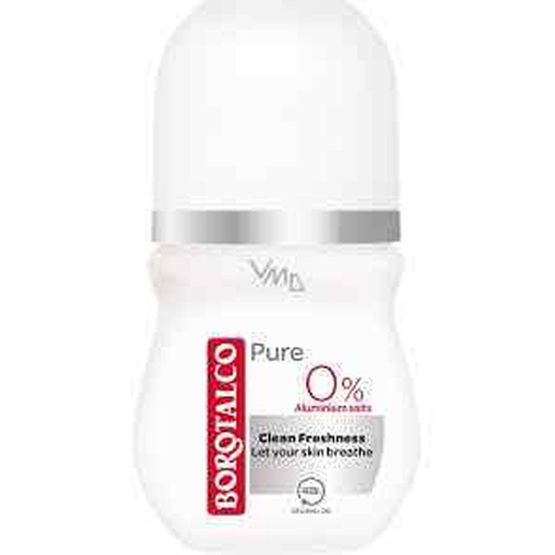 Product Borotalco Pure Clean Deo Roll-On Αποσμητικό Σώματος 50ml base image