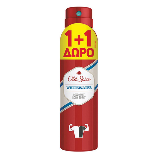 Product Old Spice Whitewater Deodorant Body Spray 2x150ml 1+1 Δώρο base image