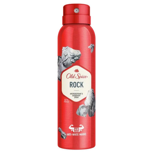 Product Old Spice Rock Antiperspirant & Deodorant Spray Deodorant & Antiperspirant Spray For Men 150ml base image