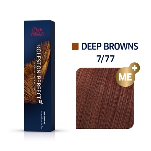 Product Wella Professionals Koleston Perfect Me+ Rich Naturals 60ml - Νο 7/77 Deep Browns / Ξανθό Καφέ Μαονί base image
