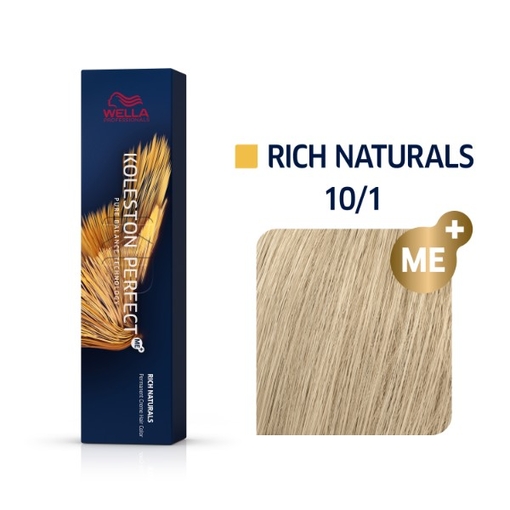 Product Wella Professionals Koleston Perfect Me+ Rich Naturals 60ml - No 10/1 Κατάξανθο Σαντρέ base image