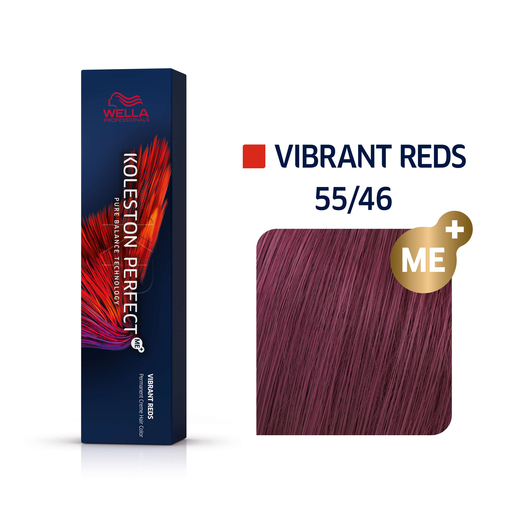 Product Wella Professionals Koleston Perfect Me+ Vibrant Reds 60ml - No 55/46 Εντονο Καστανό Ανοιχτό Κόκκινο Βιολέ base image