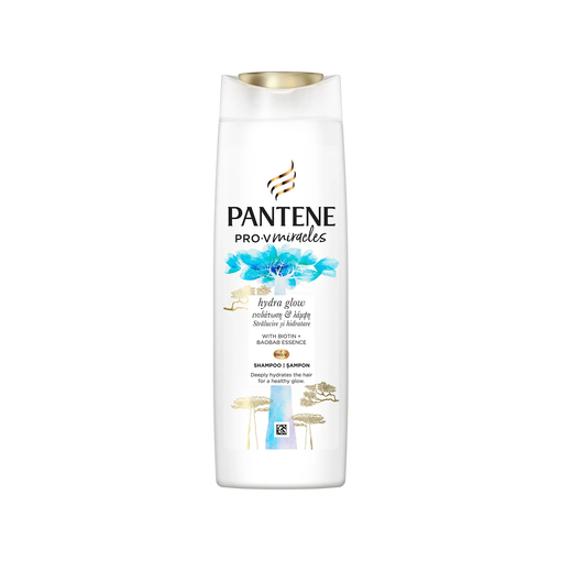 Product Pantene Hydration & Shine Shampoo 300ml base image