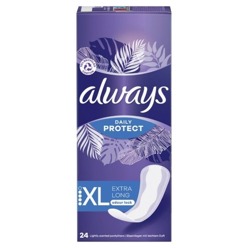 Product Always Σερβιετάκια Daily Protect Extra Long 24τμχ base image