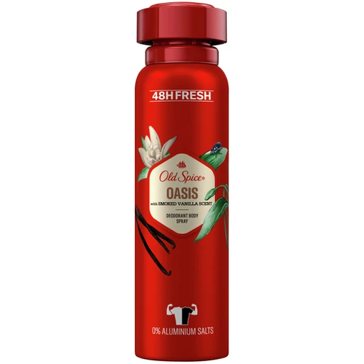 Product Old Spice Oasis Deodorant Spray 150ml base image