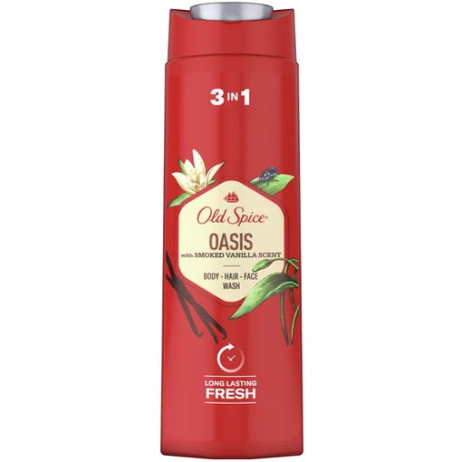 Product Old Spice Oasis Shower Gel 400ml base image