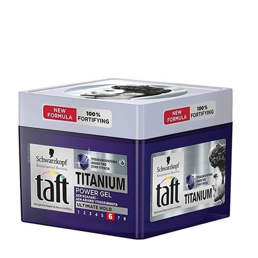 Product Schwarzkopf Taft Gel Titan Supreme 250ml base image